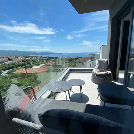 Apartment 4star Seaview Penthouse Krk