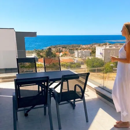 4star Seaview Penthouse Krk Appartement