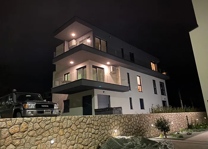 4star Seaview Penthouse Krk Apartment Krk Town