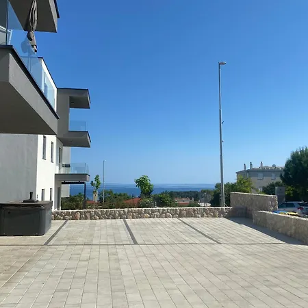 شقة 4star Seaview Penthouse Krk *