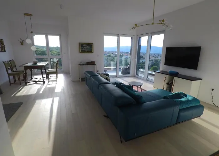 4star Seaview Penthouse Krk Appartement Krk Town